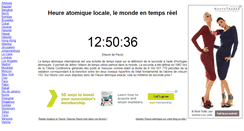 Desktop Screenshot of heure-paris.heure.com