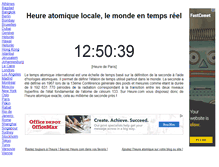 Tablet Screenshot of heure-paris.heure.com